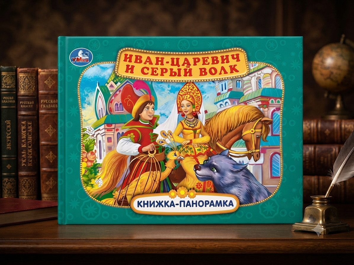 Книжка-панорамка. 3D Русские народные сказки.
