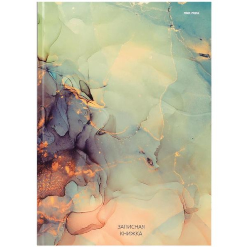 Миниатюра товара Записная книга А4 120л Мраморный узор. 2