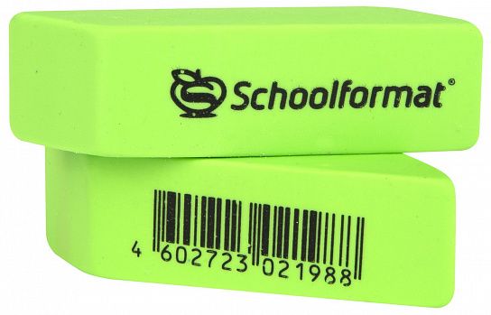 Миниатюра товара Ластик Schoolformat Splash 55*15*12мм 2
