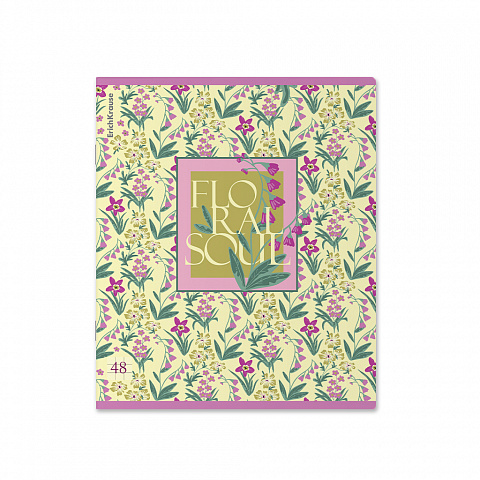 Миниатюра товара Тетрадь 48л Erich Kraus Floral Soul. 63316 6
