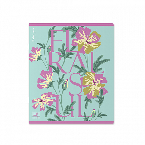 Миниатюра товара Тетрадь 48л Erich Kraus Floral Soul. 63316 7