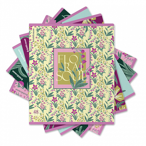 Миниатюра товара Тетрадь 48л Erich Kraus Floral Soul. 63316 2