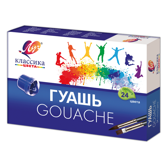 Гуашь  24цв Луч Классика  20мл 28С 1681-08 1/6