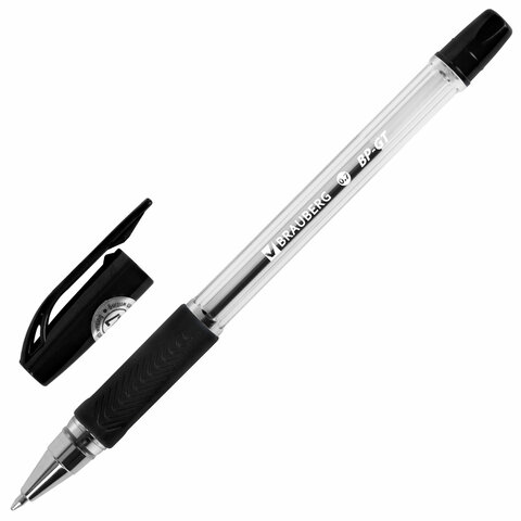 Миниатюра товара Ручка Brauberg BP-GT черная 144006 5
