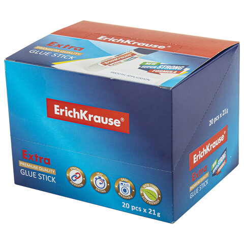 Миниатюра товара Клей-карандаш 21гр ErichKrause 20шт/дисплее. 4