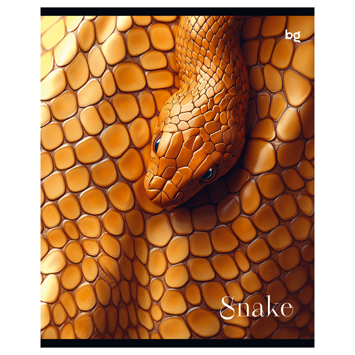 Миниатюра товара Тетрадь 48л Snake BG 4