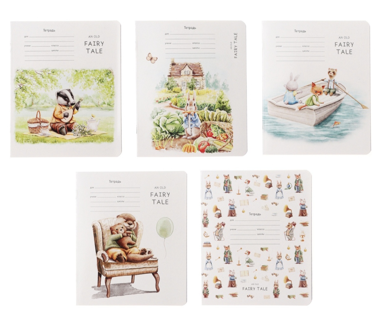 Миниатюра товара Тетрадь 12л Fairy tale BG 2