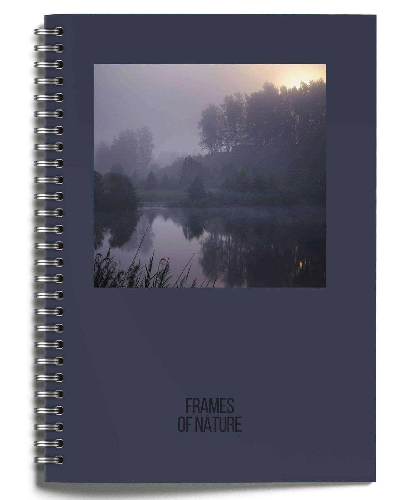 Миниатюра товара Тетрадь 96л А4 кл.греб.Schoolformat.Пейзаж с рамкой. 4