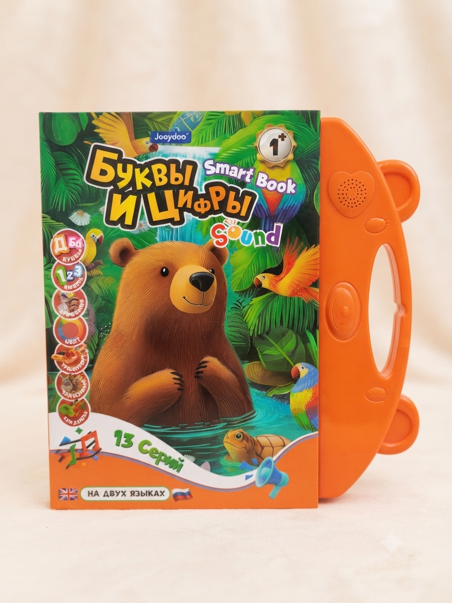 Говорящая книжка. Буквы и цифры. Jooydoo QD-50039
