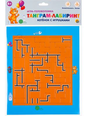 Танграм лабиринт 39 деталей 