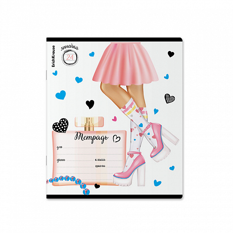 Миниатюра товара Тетрадь 24л линия ErichKraus Fashion Girl 60589 3