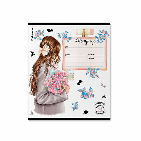 Миниатюра товара Тетрадь 24л линия ErichKraus Fashion Girl 60589 2
