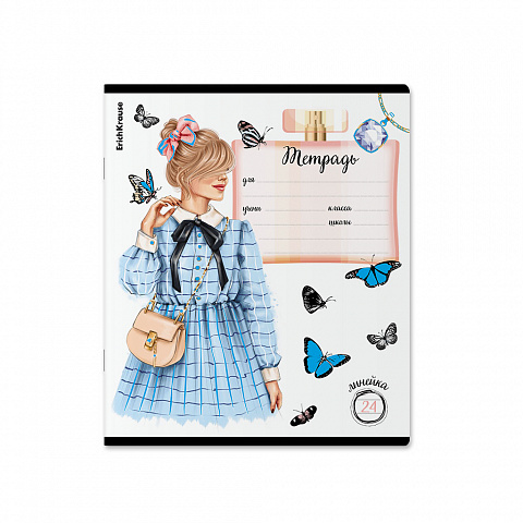 Миниатюра товара Тетрадь 24л линия ErichKraus Fashion Girl 60589 6