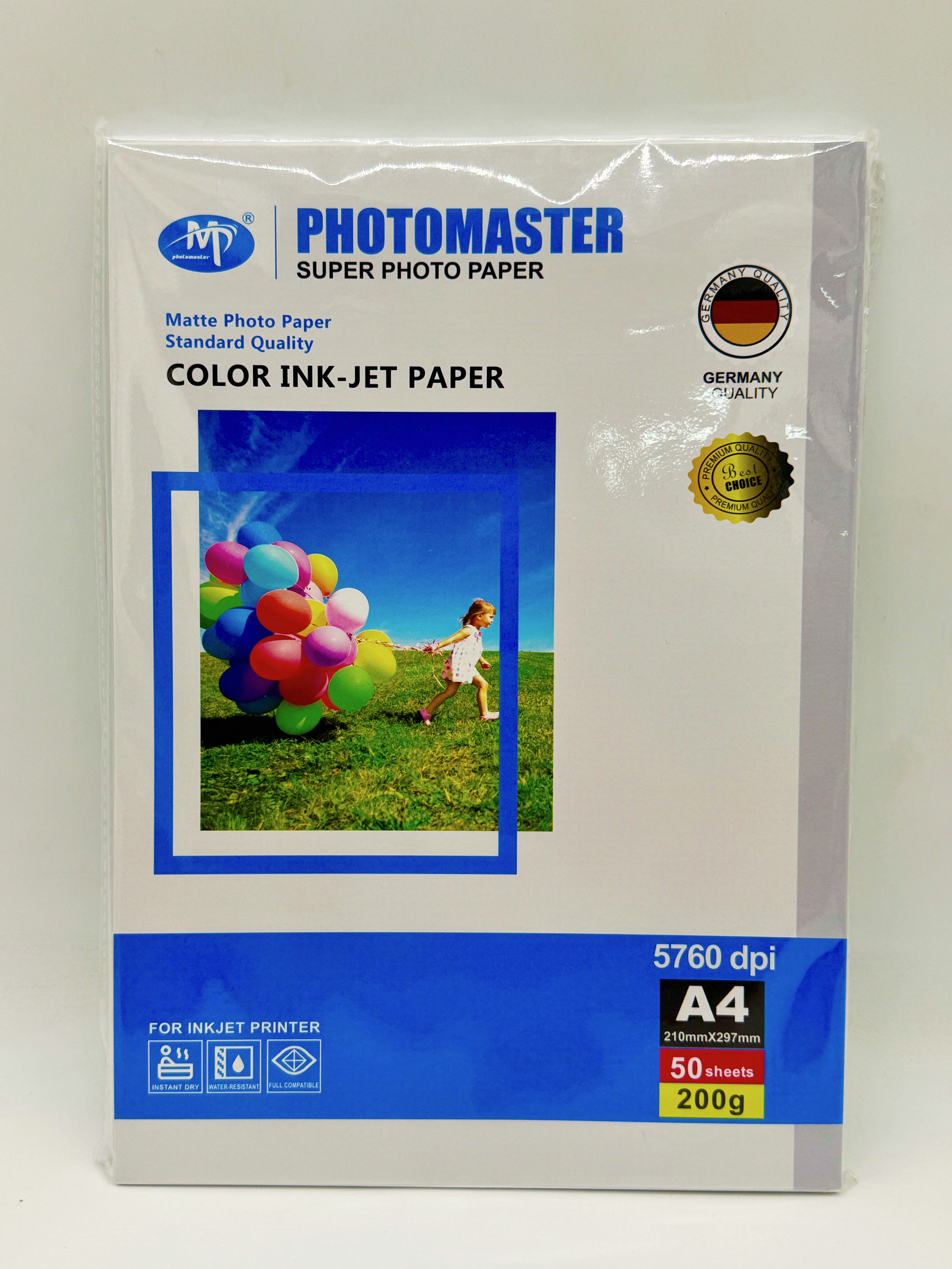 Фотобумага 200гр матов 50л/уп